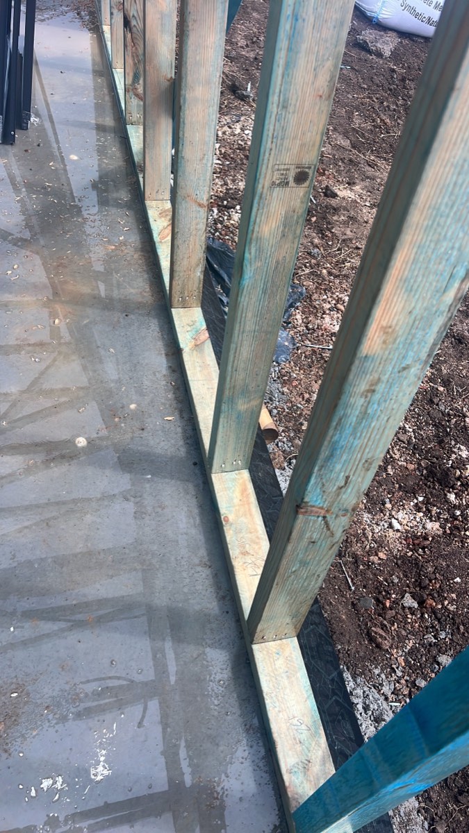 Bottom plate tie down at 600mm spacing, Austral, Catherine Field