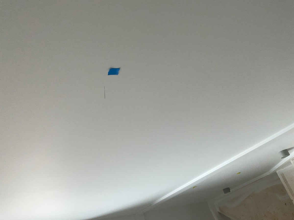 Common areas painting, recorded at a handover inspection in Oran Park